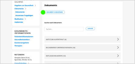 E-Mail 'Neue Dokumente'